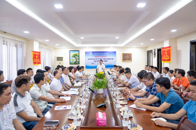 Huegatex vinh dự đăng cai Hội thảo vật tư phụ tùng ngành Sợi khu vực miền Trung