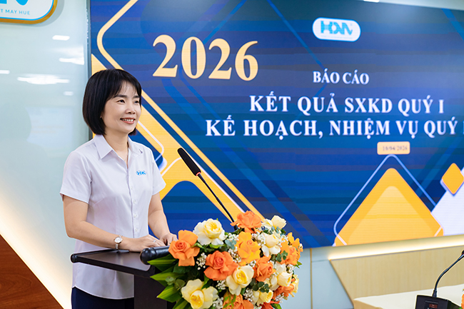 Dệt May Huế: Nỗ lực vượt khó trong Quý I, quyết tâm bám sát mục tiêu năm 2026