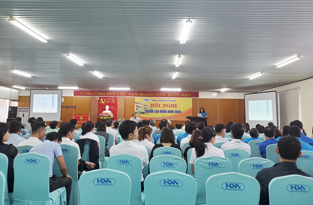 Hội nghị người lao động Công ty năm 2020