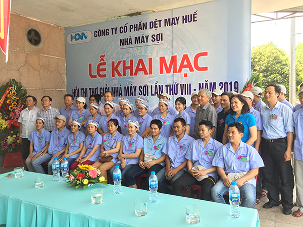 Hội thi thợ giỏi ngành Sợi lần thứ VIII